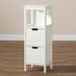 Baxton Studio Reuben Cottage and Farmhouse 2 Door Storage Cabinet - image 7