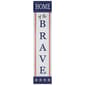 Northlight Seasonal "Home of the Brave" Porch Board Sign - image 2