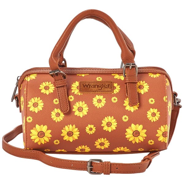 Wrangler Sunflower Bowler Satchel - image 