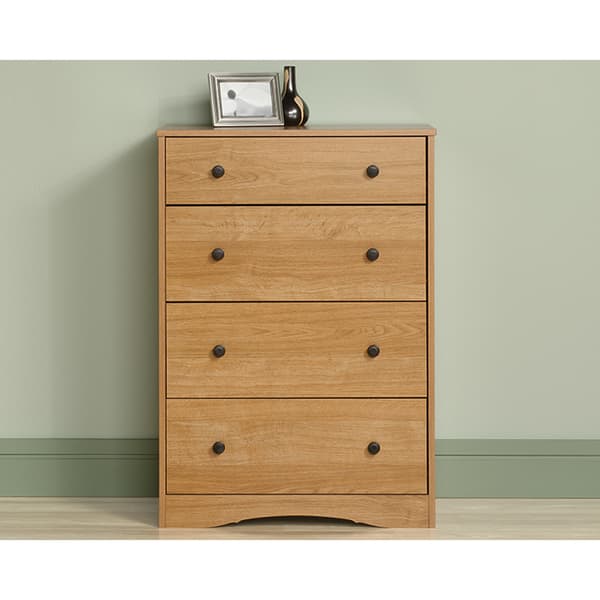 Sauder Beginnings&#40;R&#41; 4 Drawer Chest - Highland Oak - image 