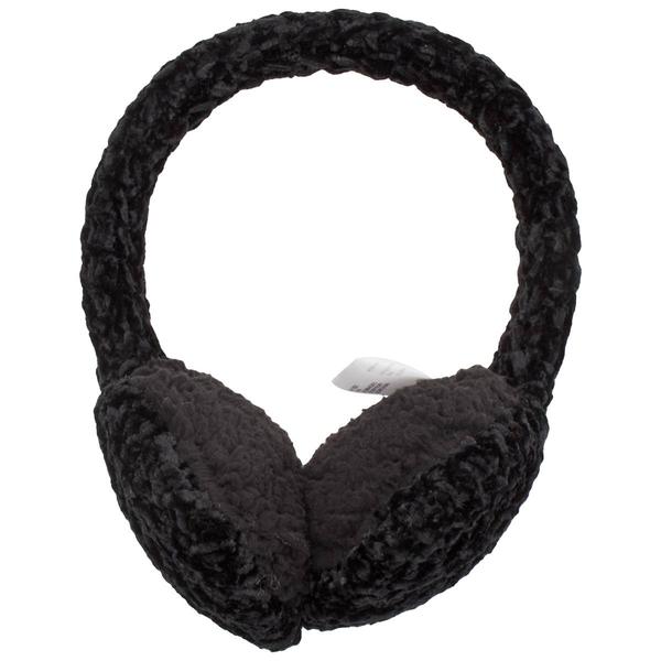 Womens Cuddl Duds Chenille Solid Ear Warmers - image 