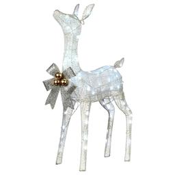 National Tree Pre-Lit 36in. Glittered Fawn