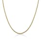 Mens Lynx Stainless Steel Gold-Tone Franco Chain Necklace - image 1