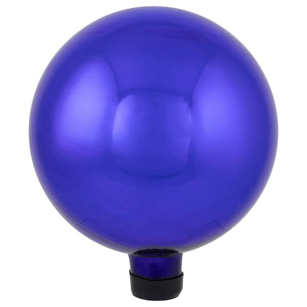 Northlight Seasonal 10in. Blue Outdoor Garden Gazing Ball