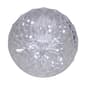 Northlight Seasonal Clear LED Hanging Crystal Sphere Decor - image 1