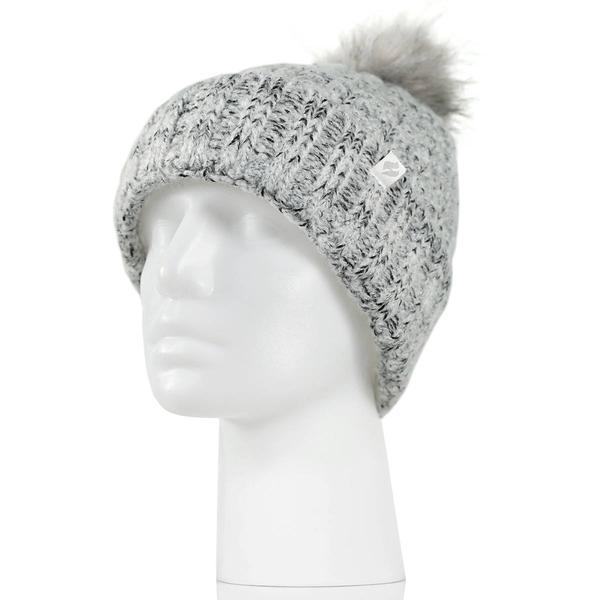 Womens Heat Holders(R) Marseille Rib with Pom Pom Hat - Grey - image 