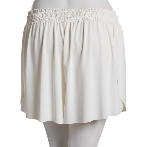 Juniors Plus No Comment Athletic Butterfly Shorts with Pocket