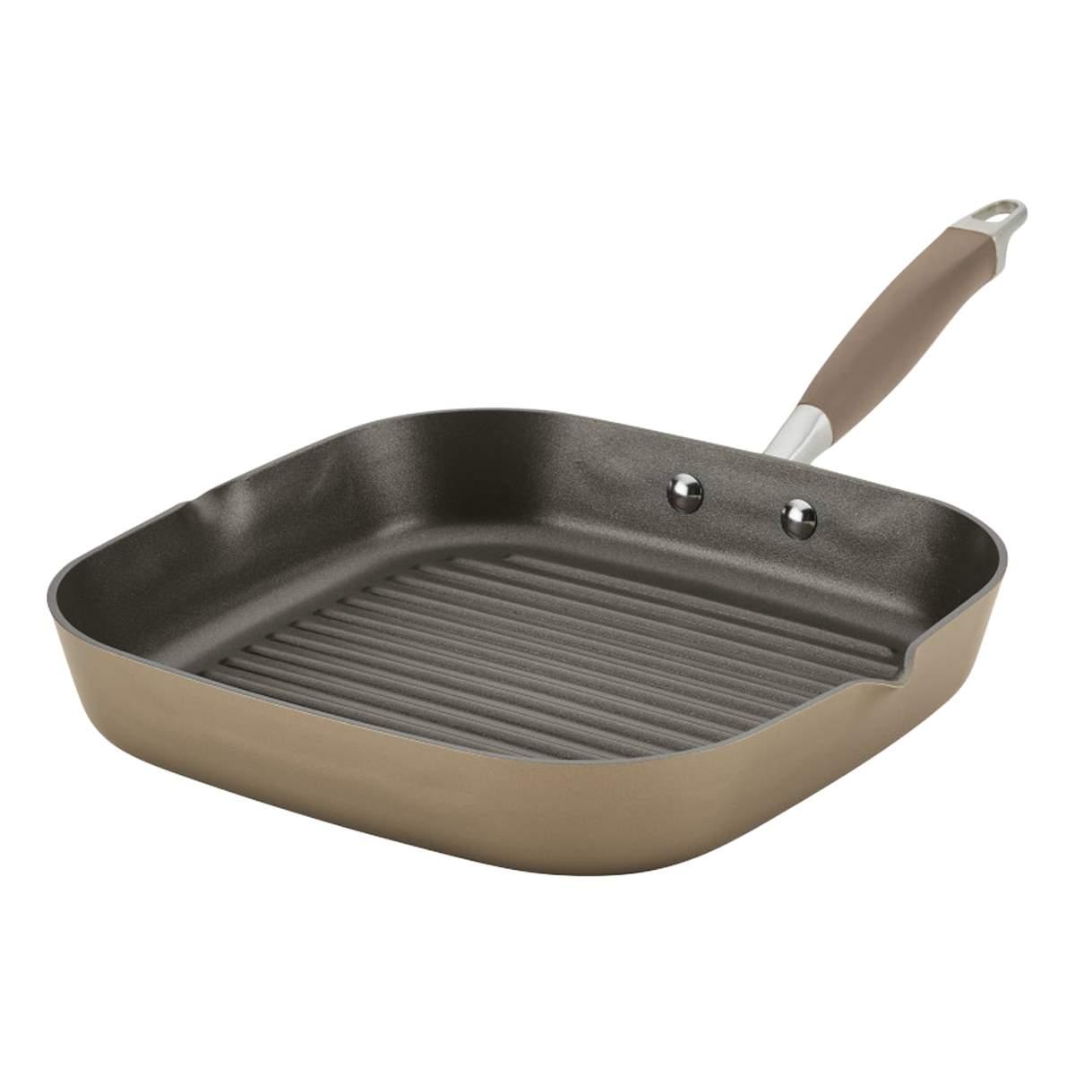 Anolon(R) Advanced Bronze 11in. Square Grill Pan