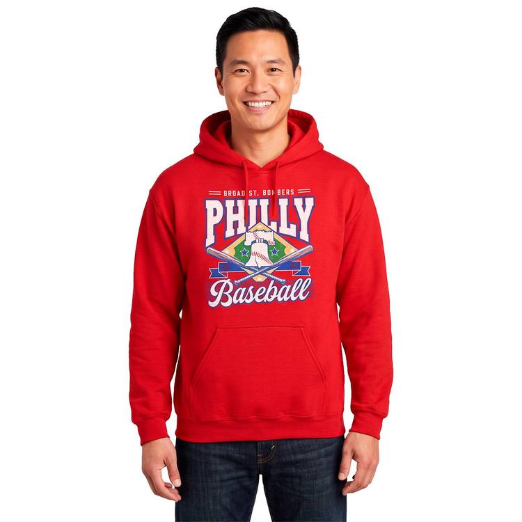 Mens Tailgate Philadelphia Baseball Homefield Hoodie