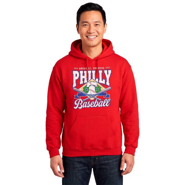 Mens Tailgate Philadelphia Baseball Homefield Hoodie