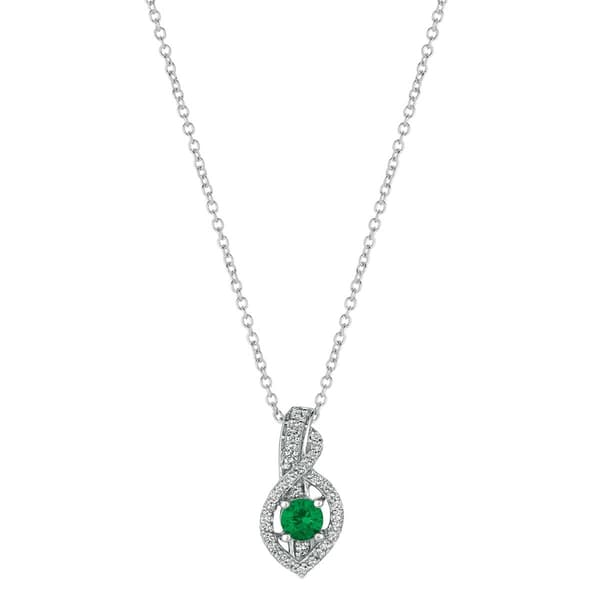 Le Vian&#40;R&#41; Costa Smeralda Emeralds&#40;tm&#41; Diamond Pendant Necklace - image 