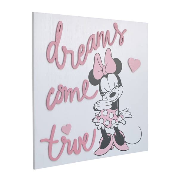 Disney Minnie Dreams Come True Wall Décor