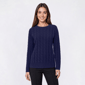 Petite Preswick & Moore® Long Sleeve Cable Knit Crew Neck Sweater - image 8