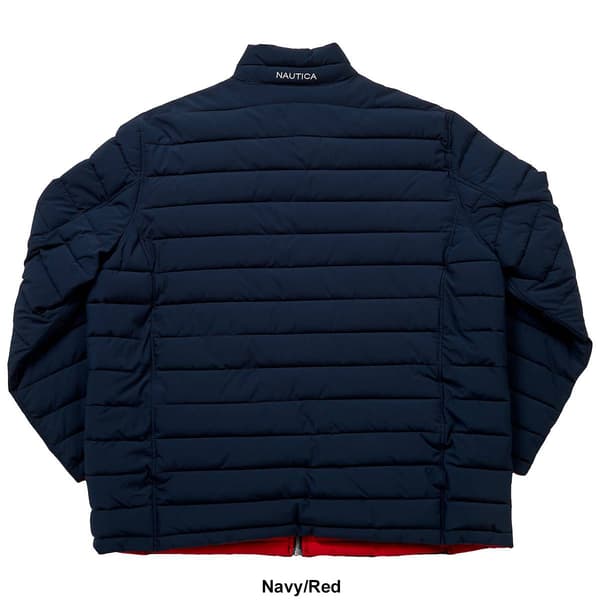 Mens Big &amp; Tall Nautica Quilted Reversible Coat