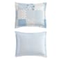Laura Ashley Colleens Coastal Patchwork Cotton Quilt Set - image 5