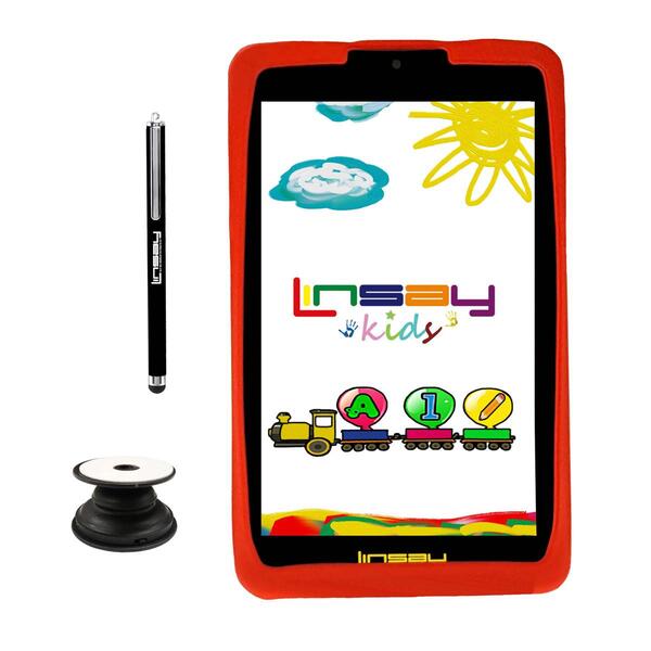 Kids Linsay 7in. Quad Core Tablet with Defender Case - image 
