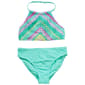 Girls &#40;7-16&#41; Angel Beach 2pc. High Neck Crochet Swim Set - image 1