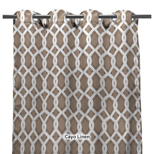 Jordan Manufacturing Outdoor Curtain Panel-84x54