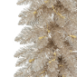 Puleo International PreLit Alpine Rose Gold Pencil Christmas Tree - image 5