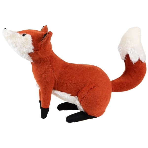 Northlight Plush Autumn Harvest Sitting Fox Figure