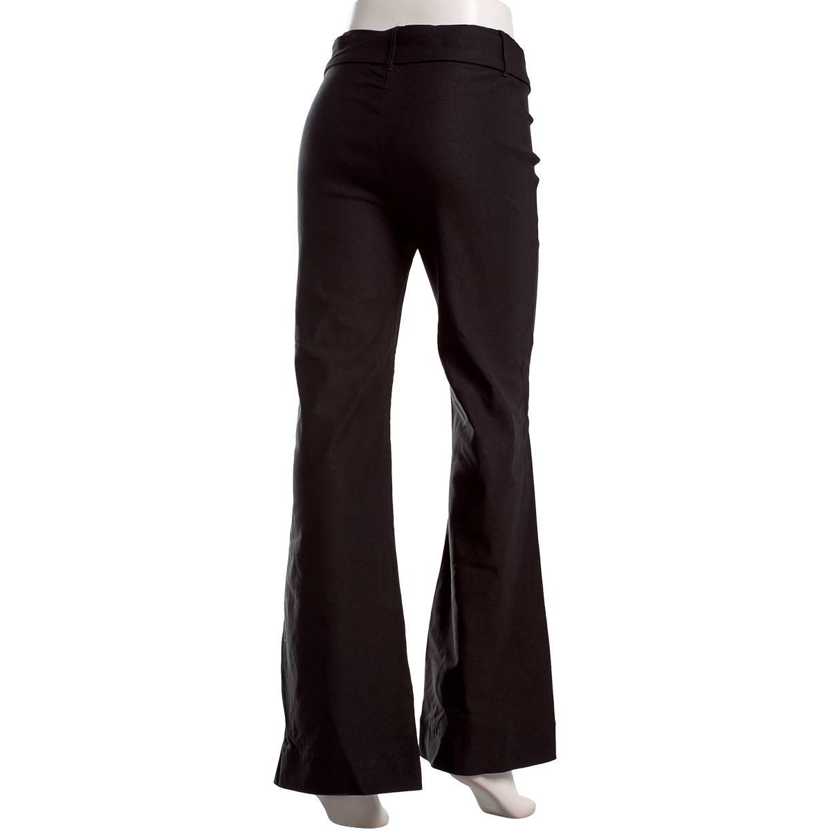 Juniors Zoe & Phoebe Millennium Bootcut Belted Pants