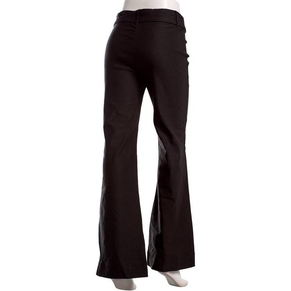 Juniors Zoe & Phoebe Millennium Bootcut Belted Pants