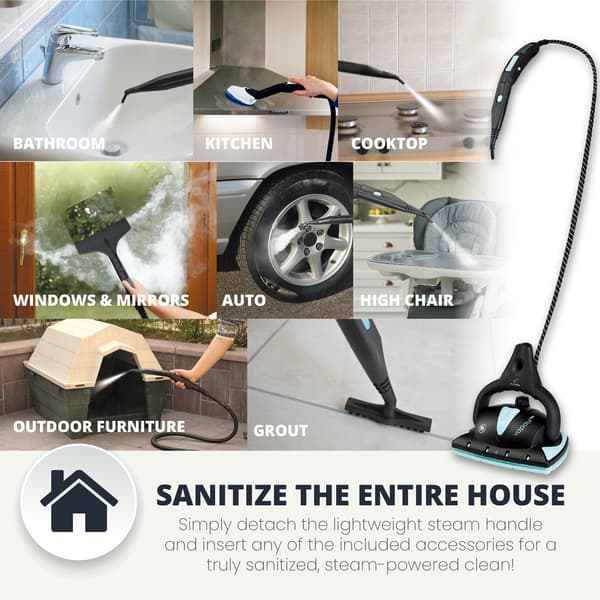 Euroflex M4S Ultra Dry Steam All-In-One Portable Steam Cleaner