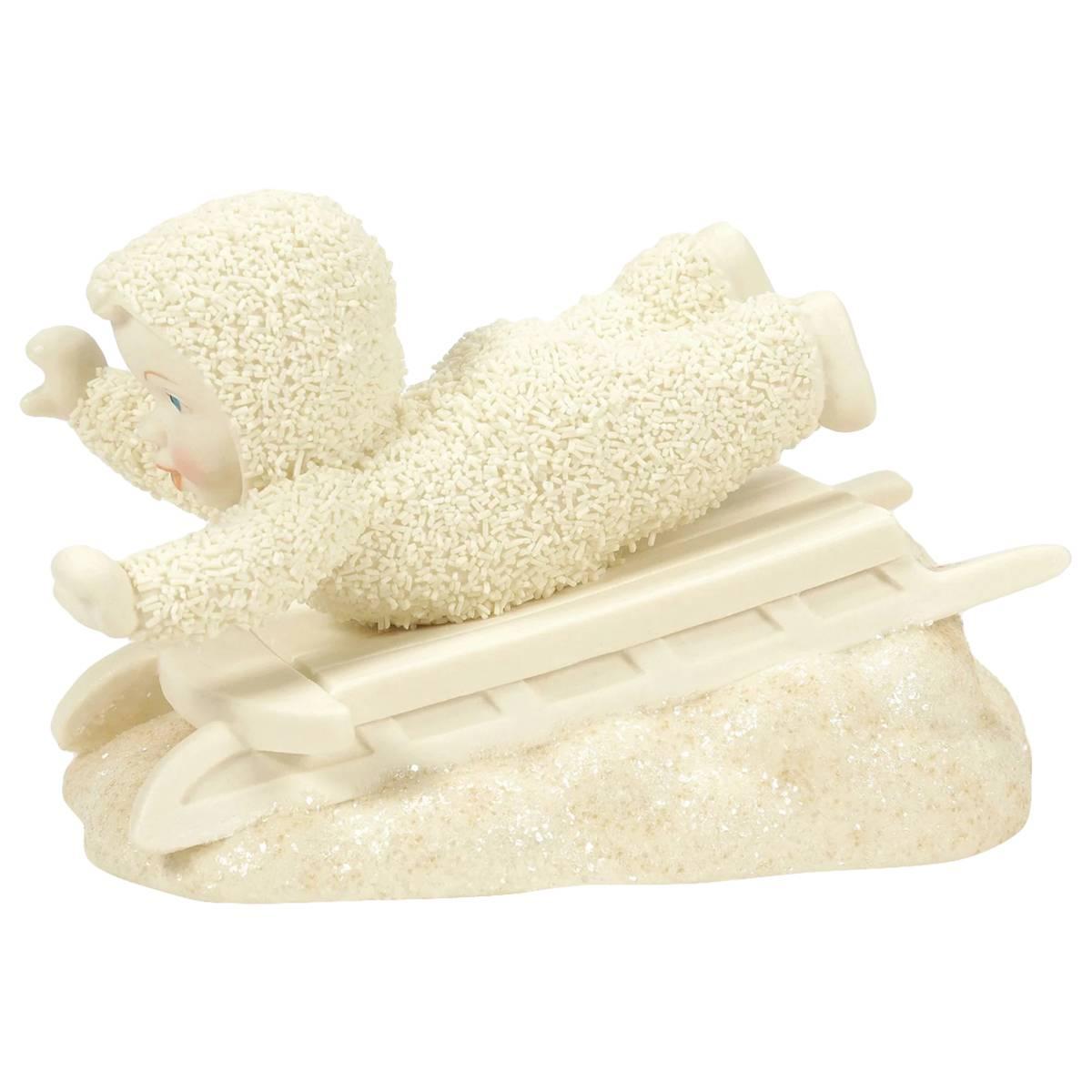 Department 56 Snowbabies™ Belly Sleddin'' Baby