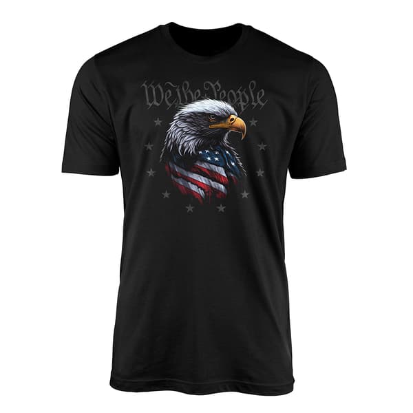 Mens We the People Eagle Short Sleeve Tee - image 