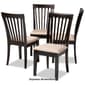 Baxton Studio Minette Wood Dining Chairs - Set of 4 - image 2