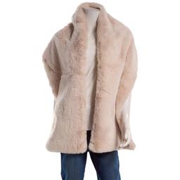 Womens Modena Faux Mink Stole