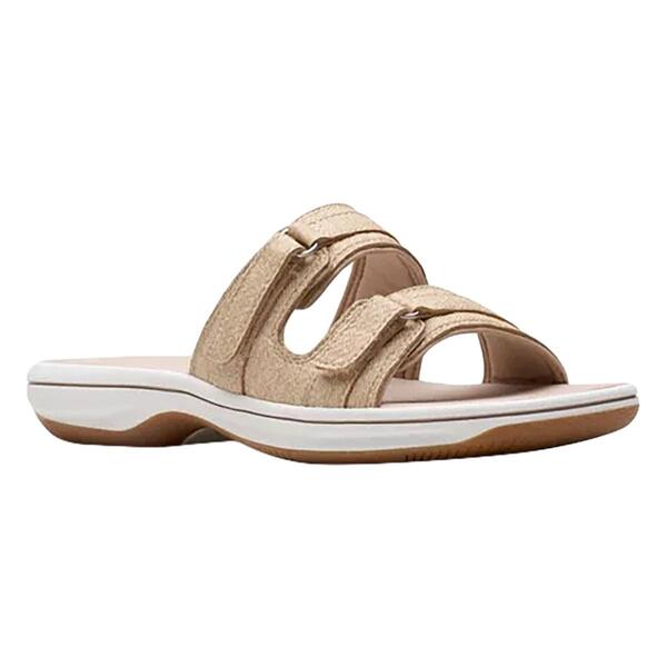 Womens Clarks&#40;R&#41; Cloudsteppers&#40;tm&#41; Breeze Piper Slide Sandals - image 
