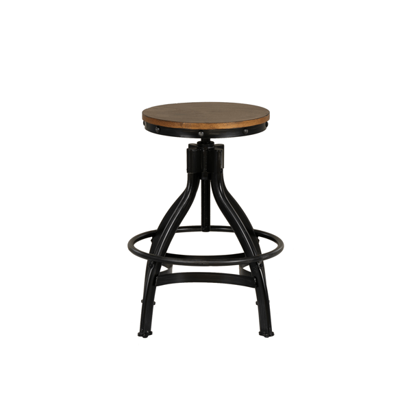 Linon Home Decor Hawkford Adjustable Height Stool - Set of 2