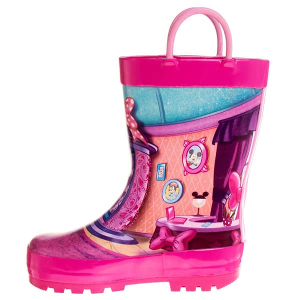 Little Girls Disney Minnie Mouse Rain Boots