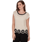 Plus Size Skye’s the Limit Terra Tropic Cap Sleeve Floral Sweater - image 3