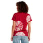 Petite Mountain Ridge Short Sleeve Swirl Tie Dye Tee - image 3