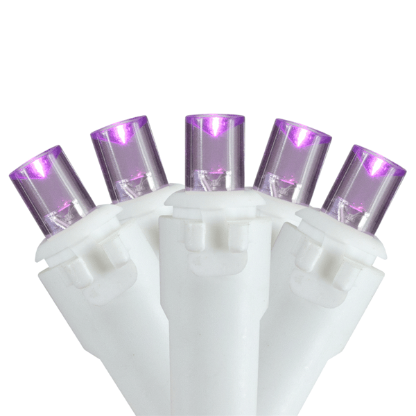 Northlight 5.5ft. 100ct. Purple LED Icicle Christmas Lights