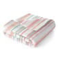 Spirit Linen Home(tm) Velvet Plush Watercolor Stripe Throw Blanket - image 1