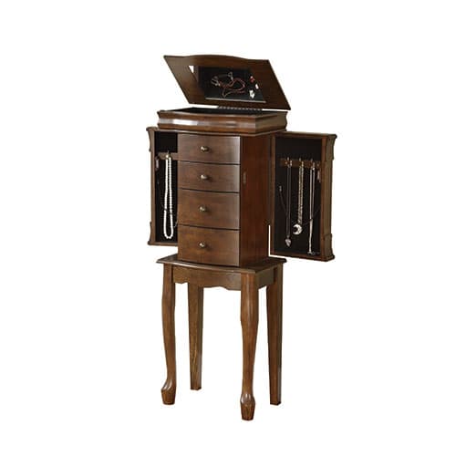 Linon Home Decor Louis Philippe Jewelry Armoire