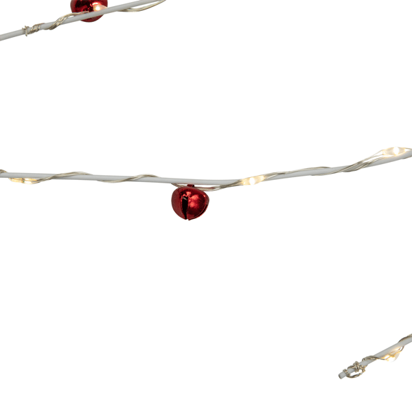 Northlight Warm White Pre-Lit Christmas Garland with Jingle Bells