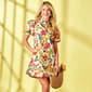 Womens MSK Puff Short Sleeve Poplin Shift Dress - image 2