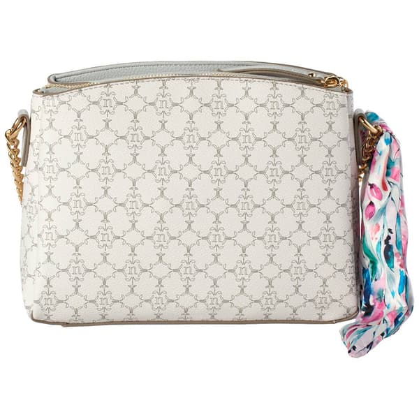 Nanette Lepore Lindsey Logo Crossbody With Scarf