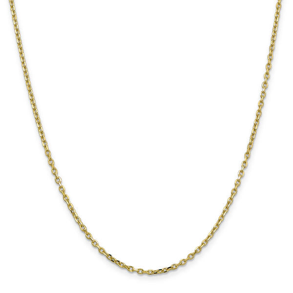 Gold Classics&#40;tm&#41;10kt. Yellow Gold 2.2mm 24in. Chain Necklace - image 