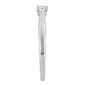 Nova Star® Sterling Silver Lab Grown Diamond Solitaire Ring - image 3