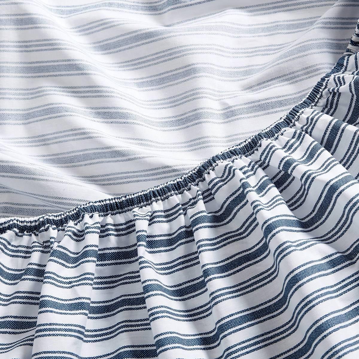 Nautica Coleridge Stripe Cotton Percale Sheet Set