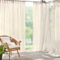 Elrene Darien Sheer Adhesive Loop Tab Top Window Curtain Panel - image 1