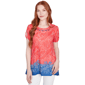 Petite Ruby Rd. Americana Chic Americana Embellished Jersey Tee - image 1