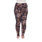 Plus Size White Mark Purple &amp; Gold Paisley Leggings - image 4