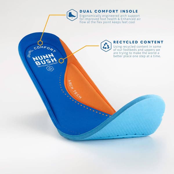 Mens Nunn Bush Karnak Plain Toe Boots