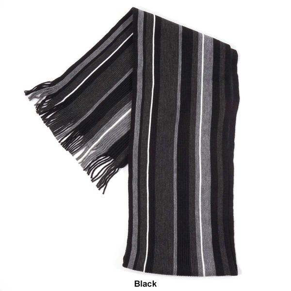 Mens Altare Heather Vertical Stripe Scarf